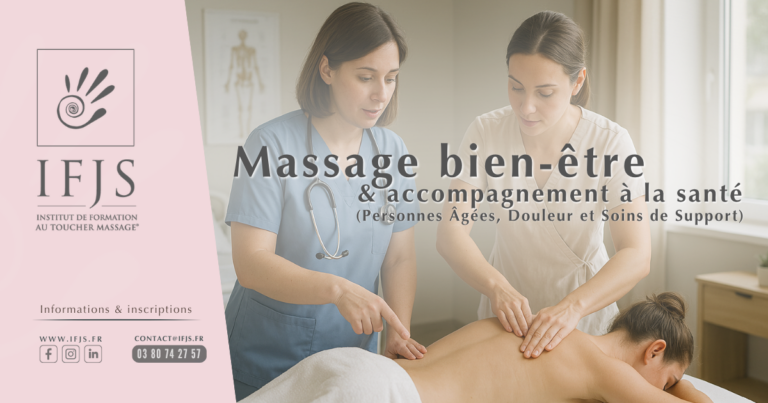 IFJS - Initiation Massage bien-être et accompagnement à la santé